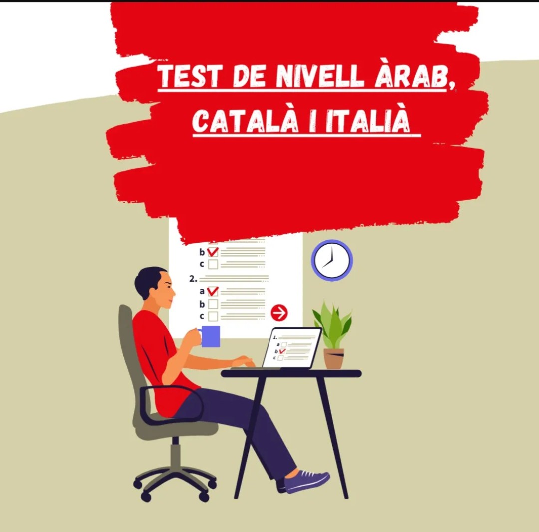 Si heu fet la preinscripció per fer el test de nivell per optar a una plaça d’àrab, català i/o italià per al curs 24-25 a l’EOI de Terrassa com a primera opció, podeu venir directament els dies 9 o 10 de setembre, de les 16:30 a les 19:30 hores.