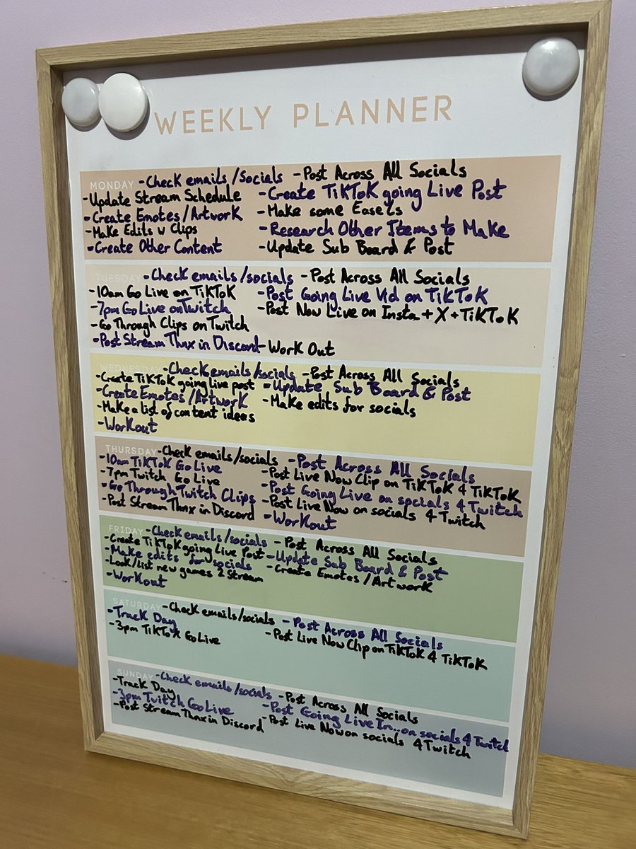 How do you make sure you’re keeping up with your daily tasks?