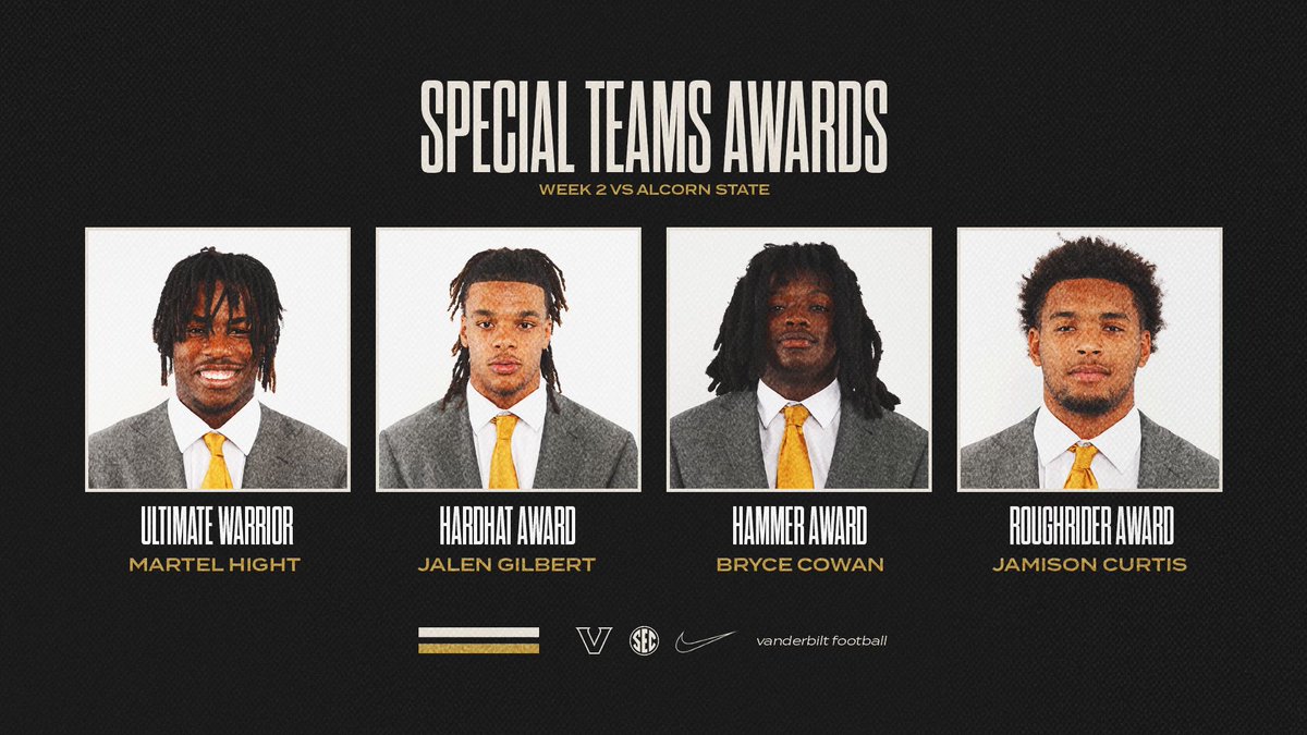 Special teams, special plays, special players ☝🏻