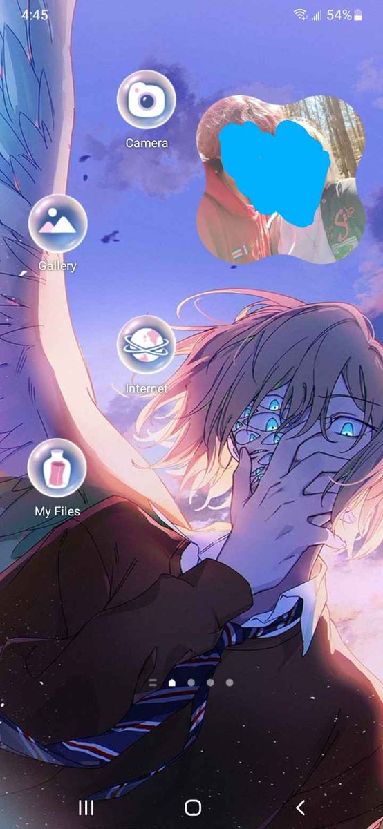 12wegk888's tweet photo. Your wings and mine theme for my second phone https://t.co/ObsnVhs4ar