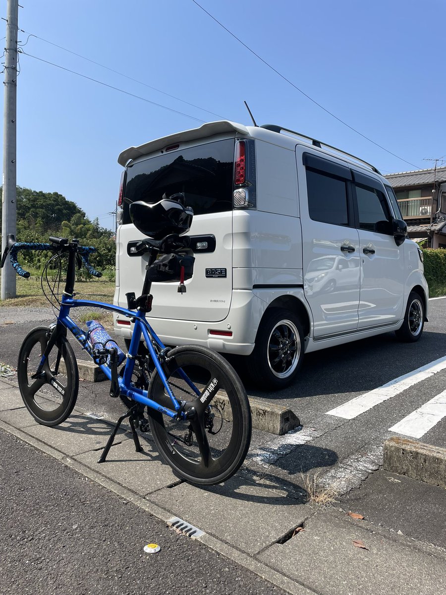 0Idiom's tweet photo. #トランポ #車積載 #minoura #idiom0
#nk33v #spacia #spaciabase #小径車
#minivelo https://t.co/35CMyt4vFF