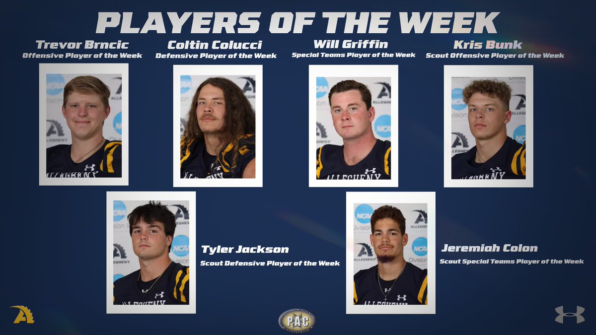 Congrats to out 6 Players of the Week!

#GoGators🐊