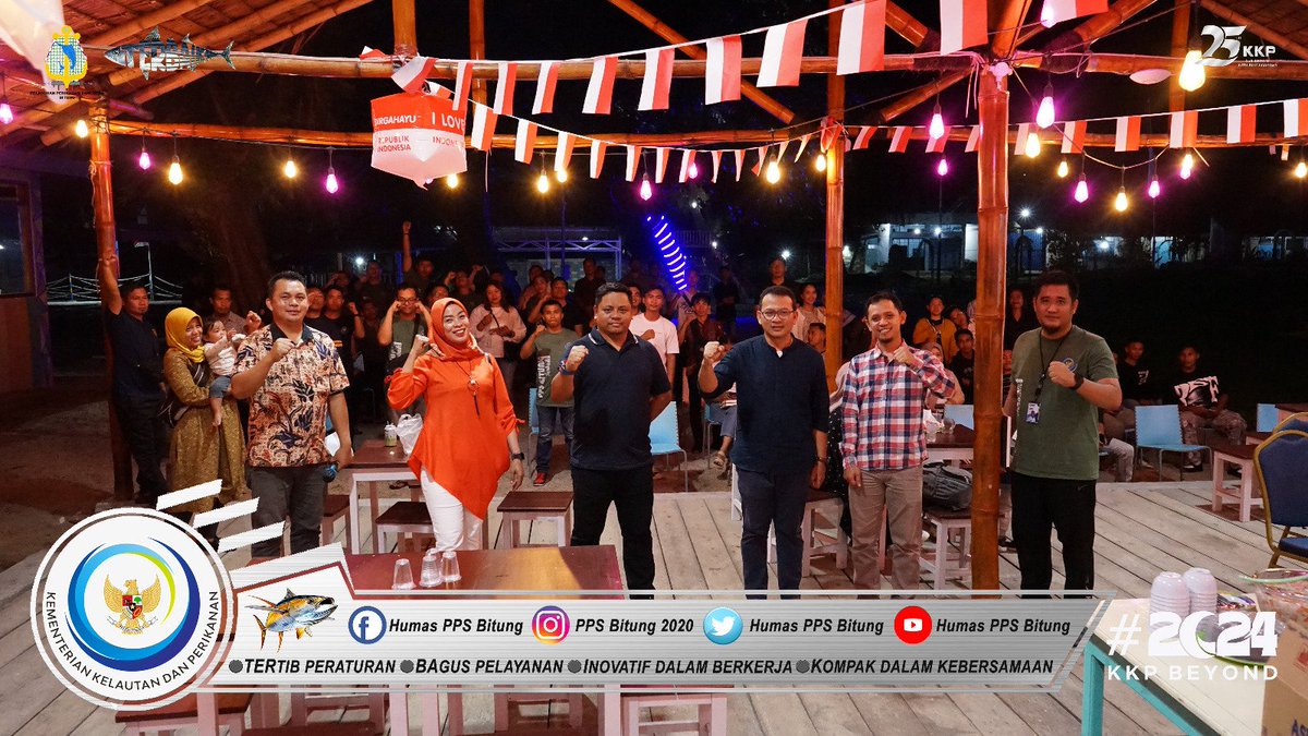 Humas_PpsBitung's tweet photo. Road To Anniversary 16 Tahun PPS Bitung ditutup dengan Malam kebersamaan, setelah menggadakan beberapa event pertandingan yg diikuti seluruh lingkup PPS Bitung. yuk simak keseruannya 😉 https://t.co/ISZu21x9dG