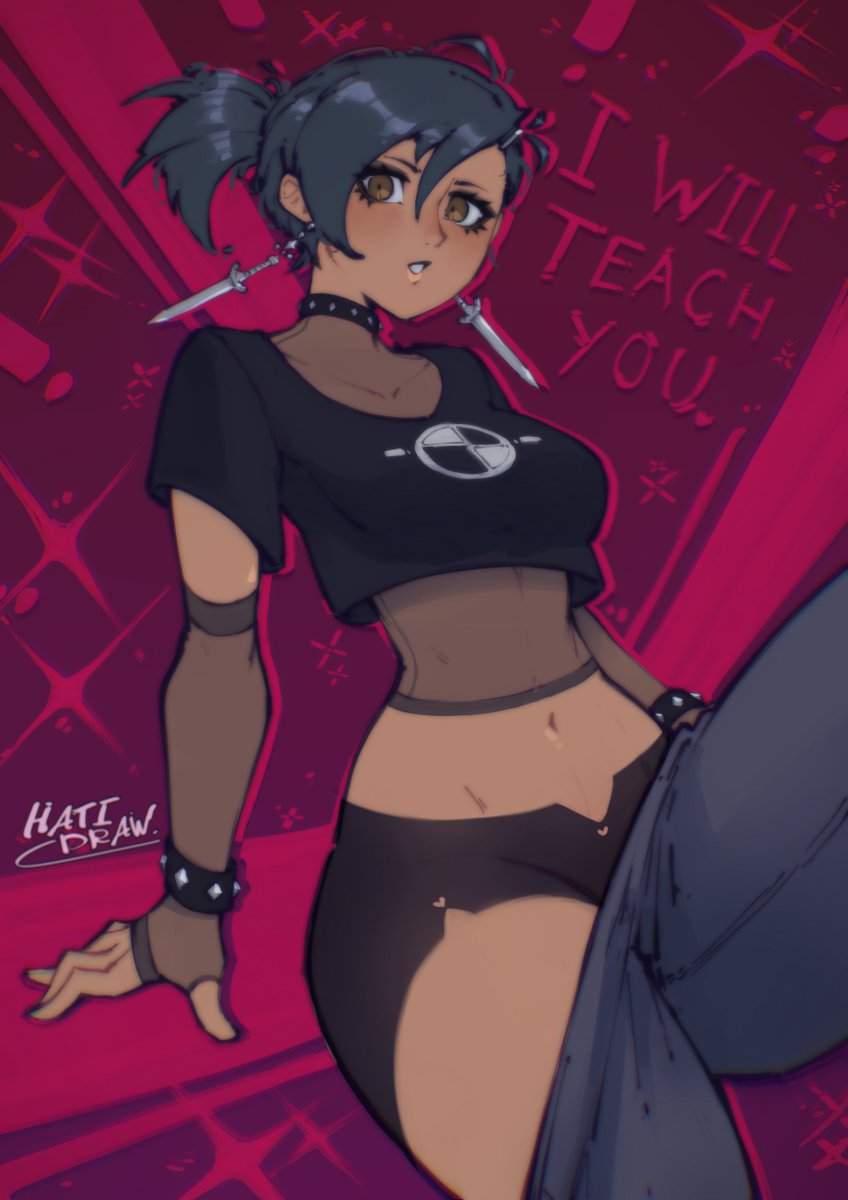 HatiDraw's tweet photo. Goth Yuko 🖤

#Persona3Reload https://t.co/Z7J6Q4hakD