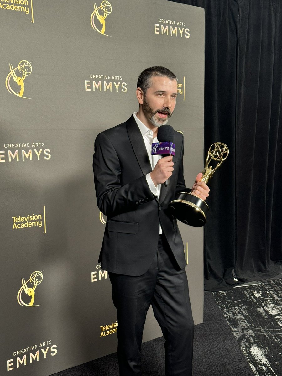 Yes! David Fleming won for Outstanding Music Composition for a Documentary for JIM HENSON IDEA MAN 👌👌👌 #emmys