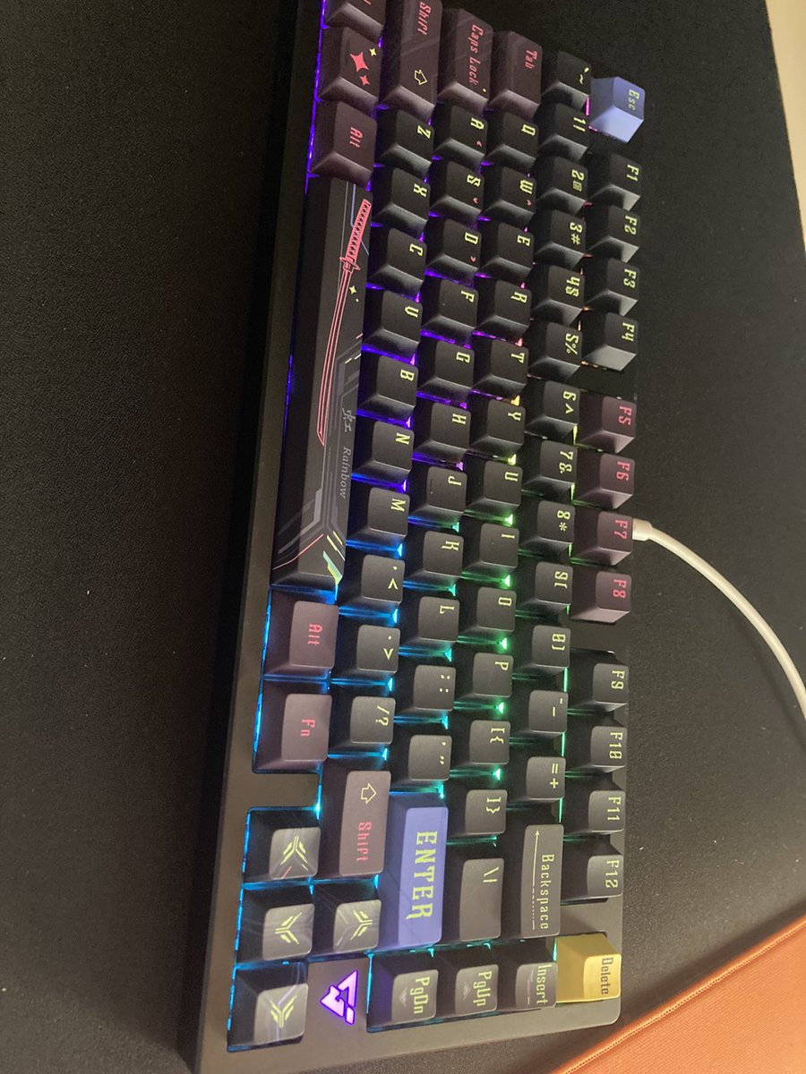 CHYDE_chych's tweet photo. MYTREND Gaming Gear
@MYTRENDGG さんから、ラピットトリガー機能搭載
ATK RS7 Pro RGBバージョンの提供をして頂きました^^
ありがとうございます
安定動作、打鍵音を感じたい、押し感を感じたい人にオススメです
デフォルトでキーキャップに柄あるの嬉しい
#PR
#MYTREND
https://t.co/07qBgyULRr https://t.co/UQRYSy9xfE