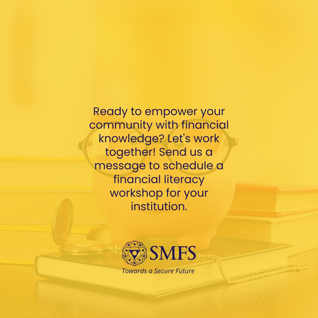 investsmfs's tweet image. Happy International Literacy Day!

Ready to empower your community with financial knowledge? Let's work together! Send us a message to schedule a financial literacy workshop for your institution.

#SMFS #InternationalLiteracyDay #FinancialLiteracy #Education #MoneyManagement