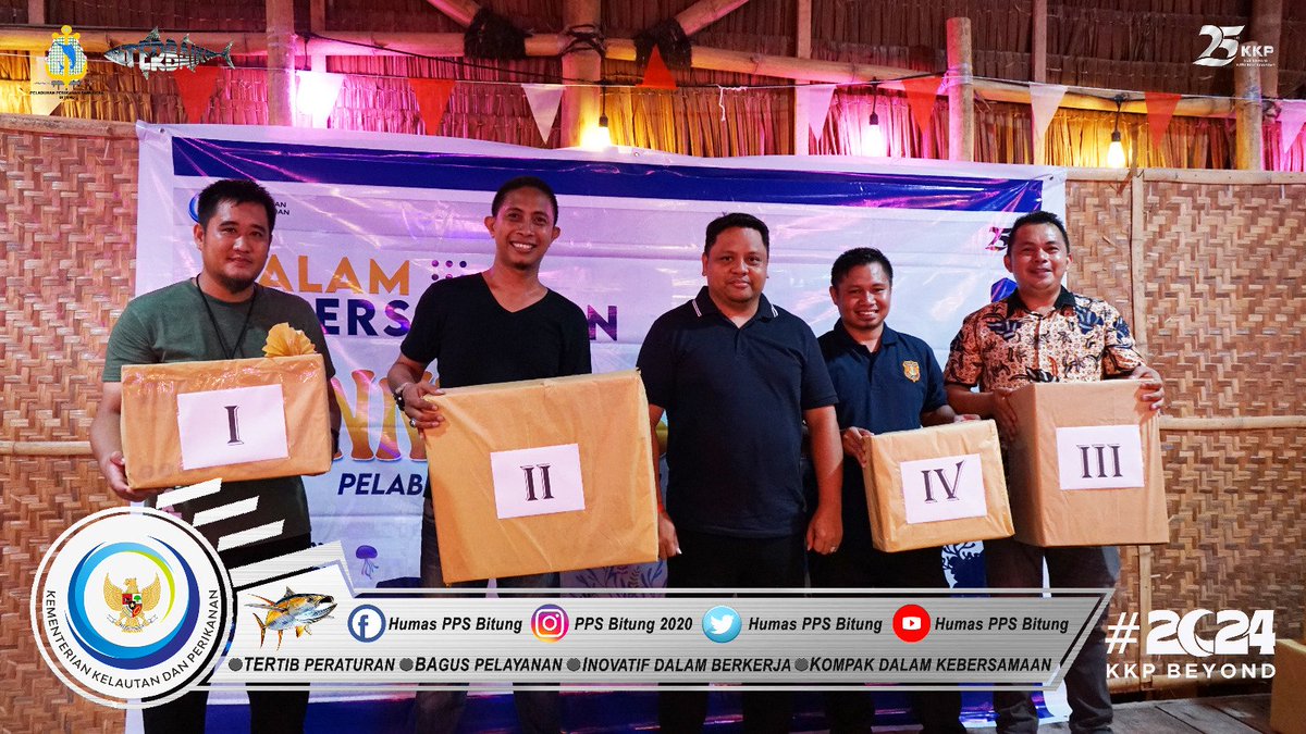 Humas_PpsBitung's tweet photo. Pada Malam Kebersamaan Pegawai PPS Bitung juga dirangkaian dengan pemberian Hadiah untuk para Pemenang, selamat ya 🥳. Mari Jo Torang Ka PPS Bitung https://t.co/wcWn9bYEWJ