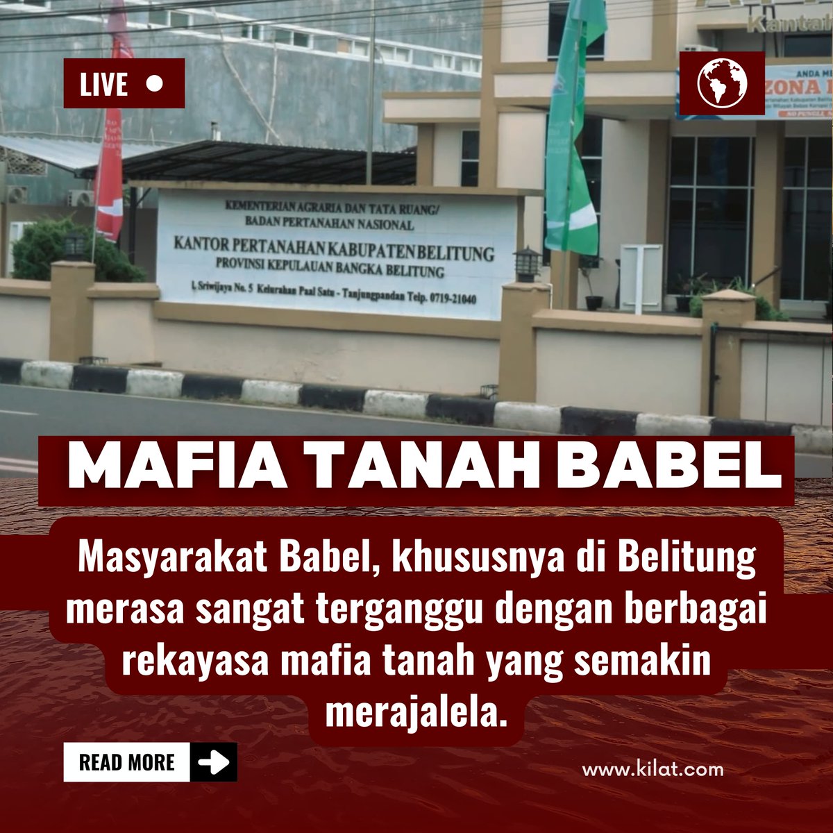 semoga Fujianto Tanjono ini segera ditangkap atas dugaan mafia tanah di daerah Belitung ini #MafiaTanahBelitung