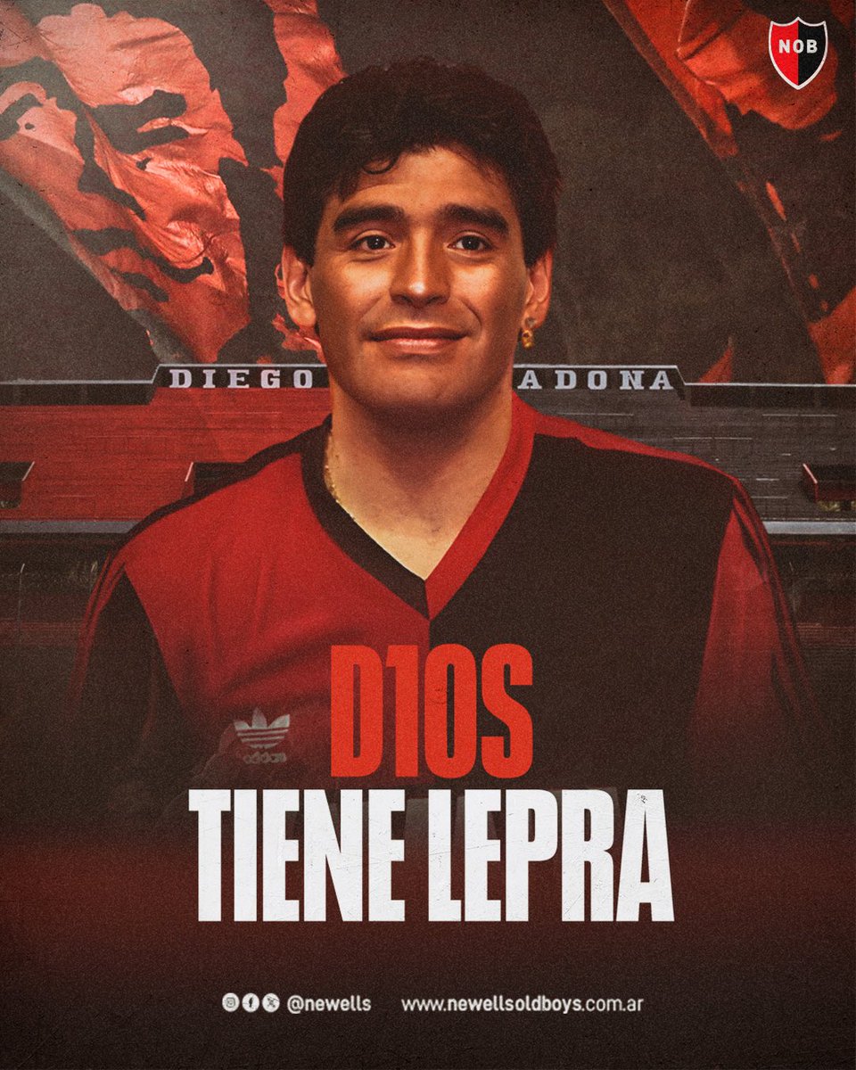 ❤️ 𝐃𝟏𝟎𝐒 𝐓𝐈𝐄𝐍𝐄 𝐋𝐄𝐏𝐑𝐀 🖤

#UnDíaComoHoy 🗓️ pero de 1993, se confirmaba la llegada de Diego Armando Maradona a #Newells. 

El comienzo de un amor eterno ♾️