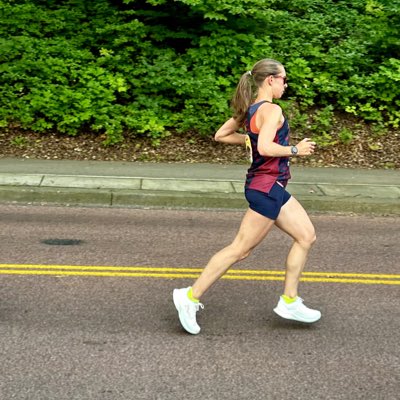 TeamConradMN's tweet photo. This one’s for you Dad. Tomorrow marks two years without you physically by my side and I left it all out on the course for you today 💜 I know you are so proud. https://t.co/f0wjleC2ZM