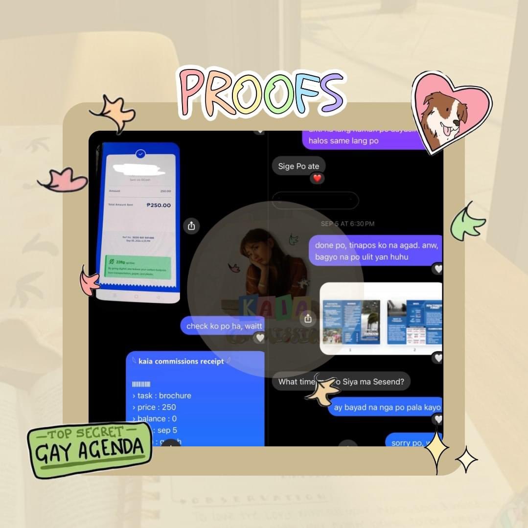 𓆩 #kaiaproofs 𓆪

𝘁𝘂𝗿𝗻𝗶𝗻𝗴 𝗶𝗱𝗲𝗮𝘀 𝗶𝗻𝘁𝗼 𝗶𝗻𝗸, 𝗼𝗻𝗲 𝘀𝗮𝘁𝗶𝘀𝗳𝗶𝗲𝗱 𝗰𝗹𝗶𝗲𝗻𝘁 𝗮𝘁 𝗮 𝘁𝗶𝗺𝗲

      ✎ : brochure
       ಇ : P250

you can reach me by message for your next excellent quality work. until our next transaction, client! ␥