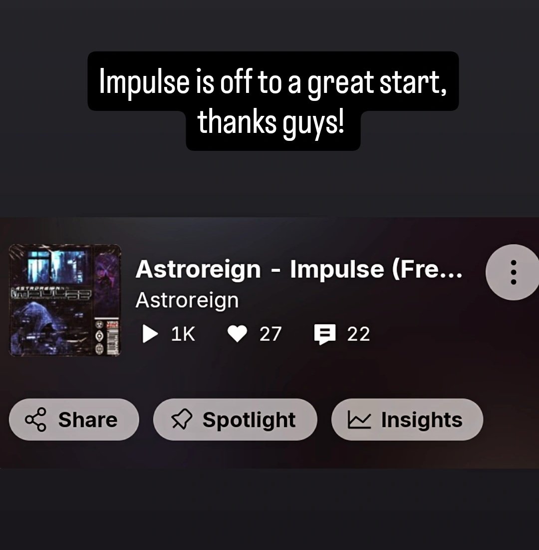 Astroreign - IMPULSE OUT NOW tweet media