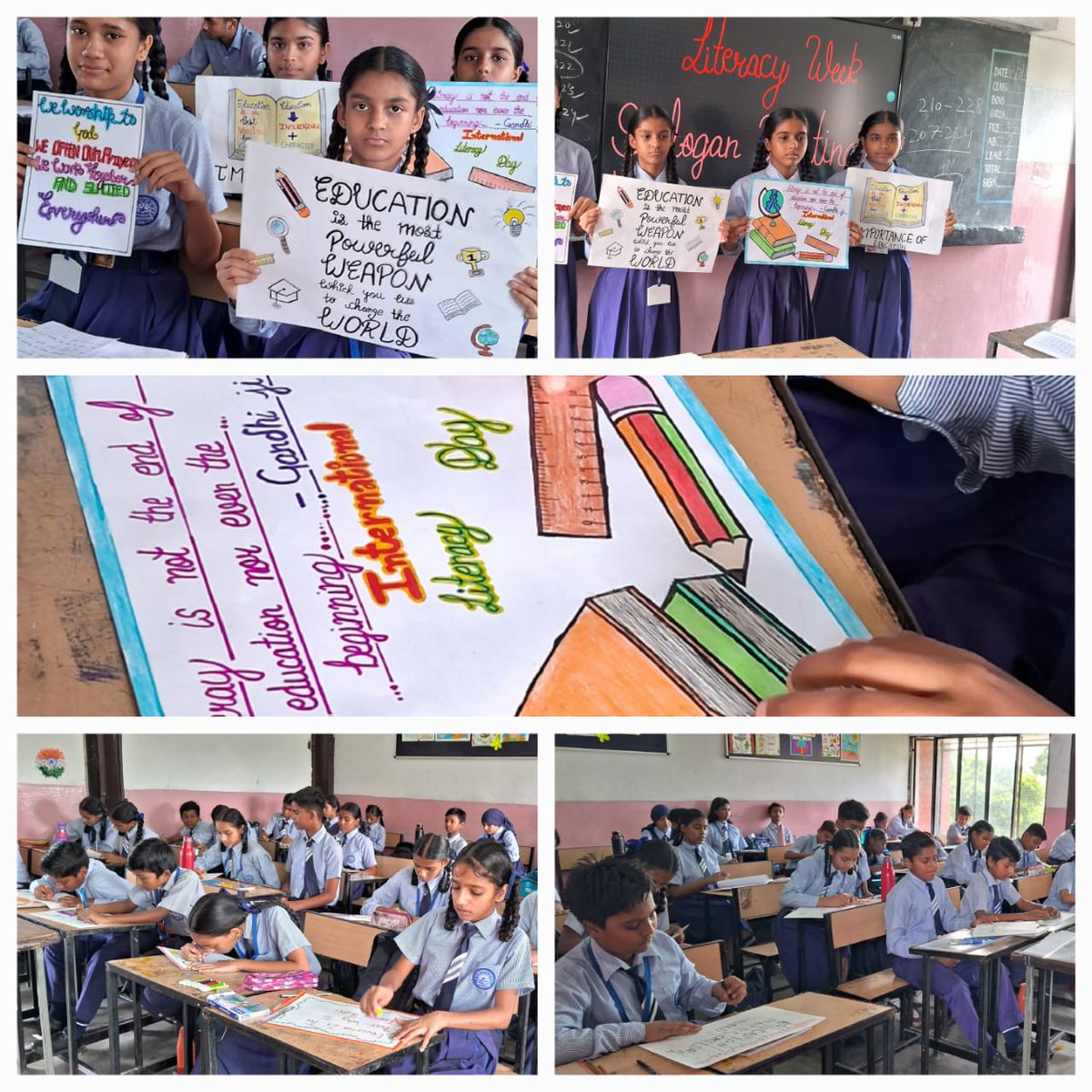gmhs37cchd's tweet photo. #ULLAS - Nav Bharat Saksharta
GMHS Sec 37C
Activity...Slogan writing https://t.co/QPXdg3PRFm