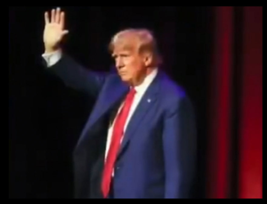 kangaroos991's tweet image. Raise a ✋ if you agree he's UNFIT to be the Commander in Chief! 🙋‍♂️

#NeverForgetJ6 #VoteBlueDownBallot
#HarrisWalz2024 #KamalaForPOTUS 🙏💙