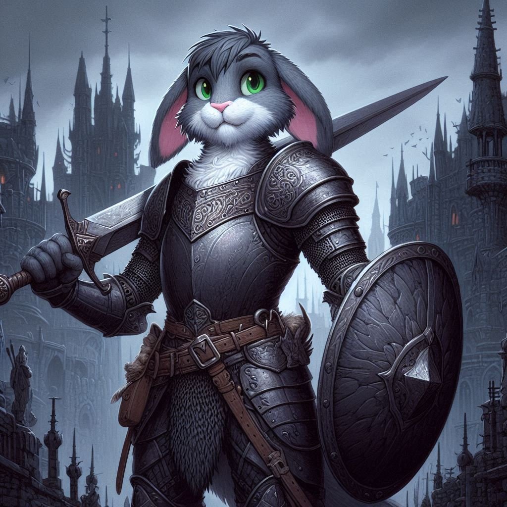MaverickRockfur's tweet photo. Congrats @Feliciafoxpaws for hitting 2k followers! Yes I run sword and board in the #DarksoulsAI challenge https://t.co/EWIH33FumV