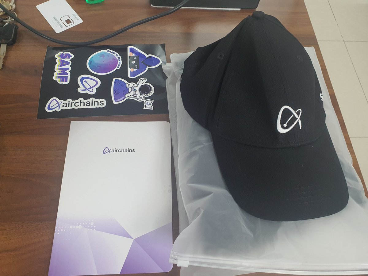 danggia's tweet photo. Some gift from @airchains_io ! Best blockchain project! #airchains https://t.co/lYSrda1tPD