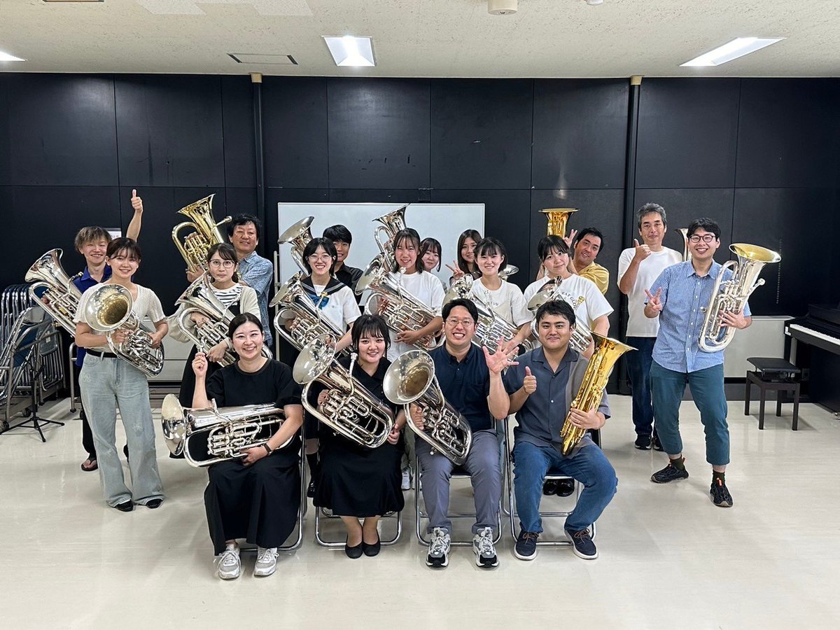 euph_komainuza's tweet photo. ❤️‍🔥Komainuza Euphonium Day 完❤️‍🔥

たくさんの心温まる演奏に出会い、
#ユーフォニアム
の素晴らしさを改めて感じられた合宿となりました。

参加者の皆さま、本当にありがとうございました☺️✨

ブラッシュアップして来年第2回を企画したいと思いますので、今後ともよろしくお願いします！

#狛狼座 https://t.co/jJzn42lUrq