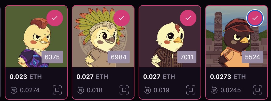 RealDuckMaster's tweet image. Not one, not two, not three... but FOUR!

Looks like @_HenHouseNFT  has been hot on the @wen_goods  wheel!

Shill me more! 🧹