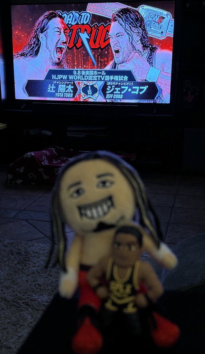 roxy5683's tweet photo. Caught up on New Japan earlier and I loved the main event with a couple of my favorites, Jeff Cobb and Yota Tsuji. Hope Cobb beats the hell out of Narita. 
♥️🤙🏼
#NJDest #NJPW #JeffCobb #YotaTsuji #AndSTILL #Beefcake 
@RealJeffCobb @njpw_yotatsuji https://t.co/ASqs4hBUSx