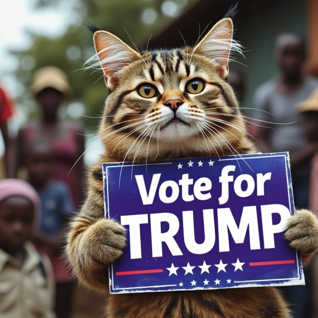 Brick_Suit's tweet image. MEME DUMP THREAD! Post all your pet related Trump memes here 👊
#CatsForTrump