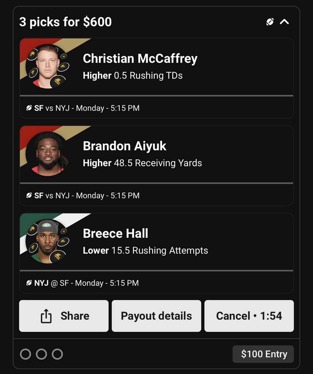 * $200 GIVEAWAY *

I'm giving away $200 to person who RTs this post! Must be following to win.

If this smacks tomorrow, we're giving away more.

Use code YFK when you sign up on Underdog for up to $1,000 in bonus cash &amp; free picks!

play.underdogfantasy.com/p-your-friend-…

More giveaways soon!