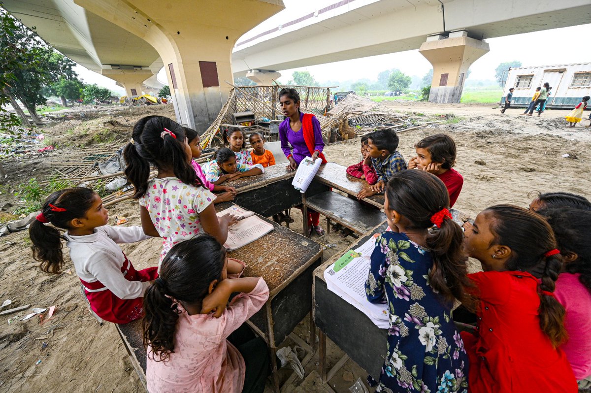 ANINDYAtimes's tweet photo. My piece @timesofindia
Amidst Ruins, Learning's Flame Burns Bright. #Bulldozers fail to silence this #school's hopeful voices. https://t.co/rMzsHg8JSV