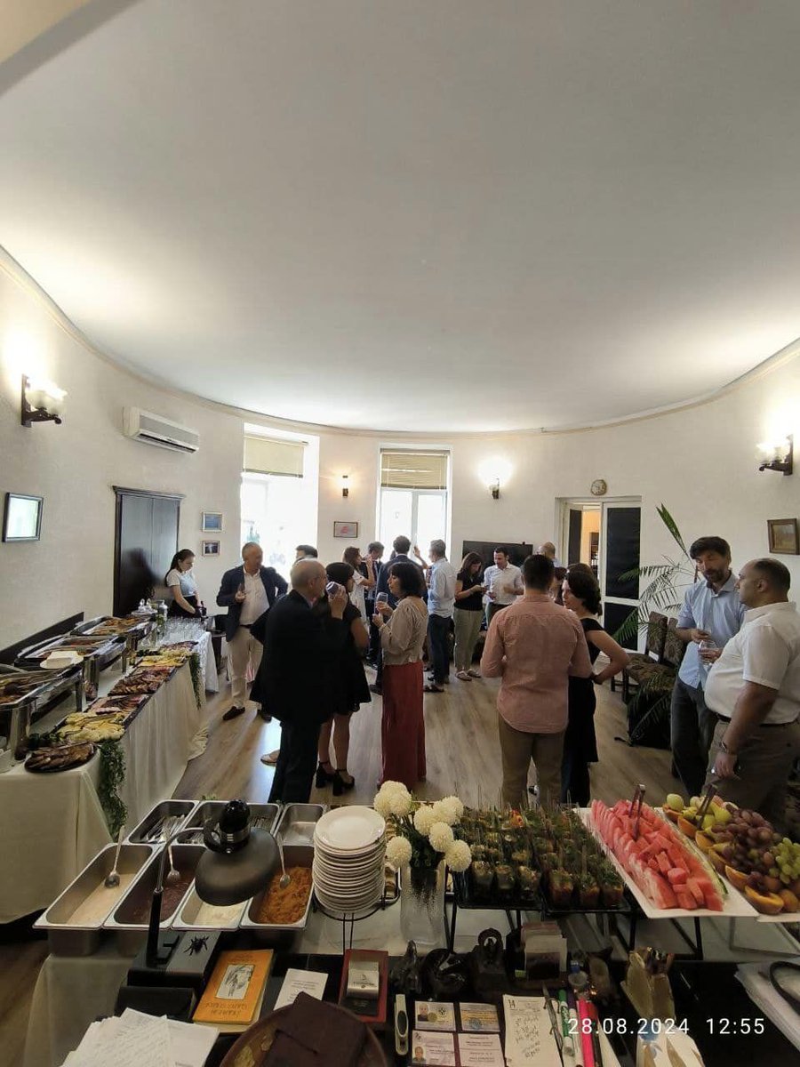 On August 28 ##CENS had the honor of hosting the delegation from Italy, which was represented by the University of Tuscia in Italy and the University of Foreigners in Perugia.
#CENS #education #cooperation #Italy