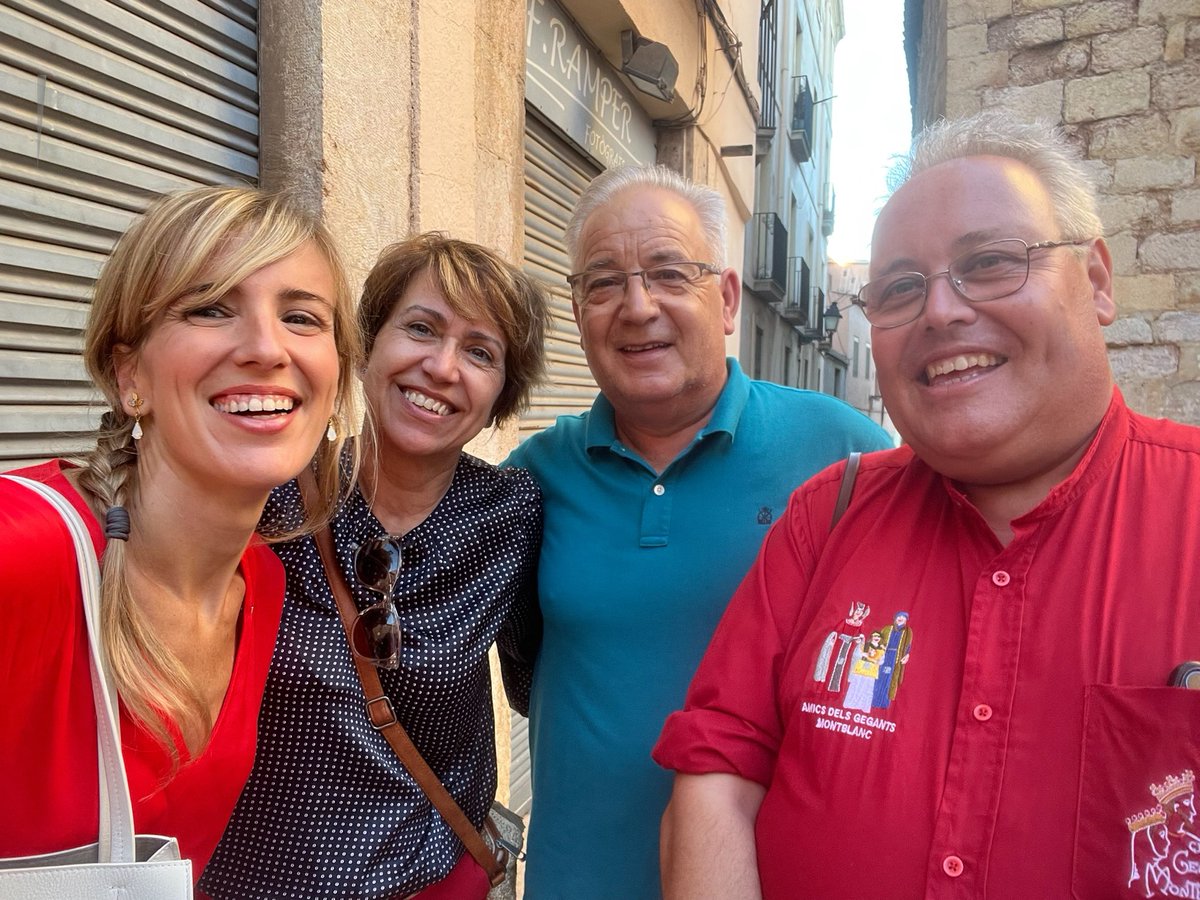 Montblanc té una gran sort: comptar amb l’equip excepcional de <a href="/mtbprogressa/">Montblanc Progressa</a>! Sense en Pep i el seu equip format pel Marià, l’Anna, la Núria i el Santi no es pot entendre el progrés passat ni futur de Montblanc. Un plaer acompanyar-los amb la Noemí Nieto en la #FestaMajor2024!