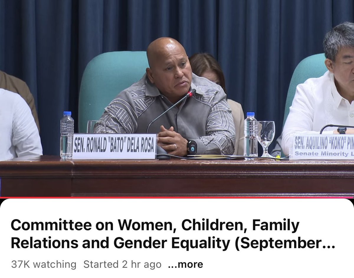 ReggieLay's tweet photo. Suddenly they’re out in full force at the hearings of the Senate committee on Women, Children, Family Relations and Gender Equality. Pre-Alice Guo, these halls were often half-empty. Never let a good crisis go to waste, I guess. https://t.co/wyHMsfbezL