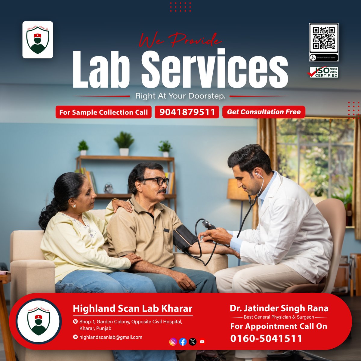 HighlandScanLab's tweet photo. Say goodbye to long waits and hello to comfort and efficiency. Book your #appointment today with #HighlandScanLab and experience top-notch #labservices without leaving your house!
.
#DrJatinderSingh #BestLab #VisitToday #Radiology #MedicalImaging #HbA1c #LabAtHome #LabTests #Lab https://t.co/AQ2Ul4cSlP