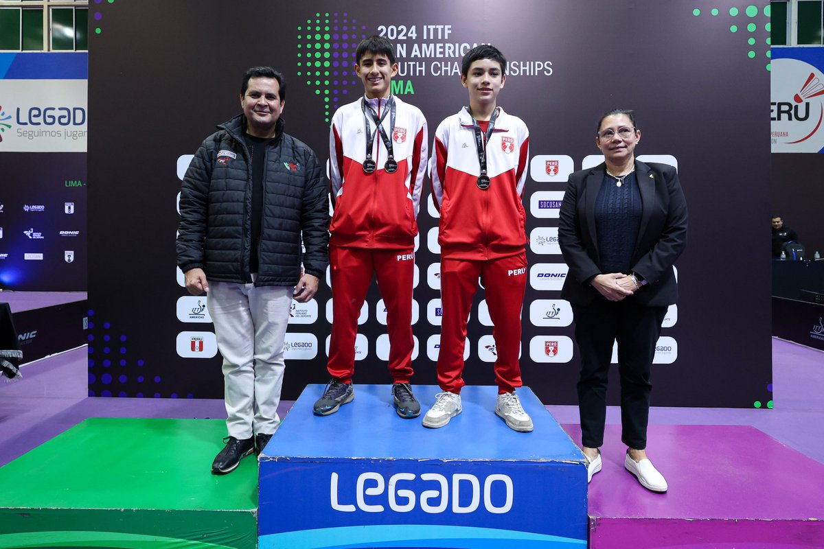TenisdeMesaPeru's tweet photo. #PRENSAFDPTM #PanAmYouthLIMA2024 📹🌎🇵🇪🏓 

Con éxito culminó el Campeonato Panamericano Juvenil de Tenis de Mesa Lima 2024, importante evento continental organizado por la Federación Deportiva Peruana de Tenis de Mesa y la ITTF Americas y realizado del 31 de agosto al 7 de (+) https://t.co/X1B3ZtEGtU