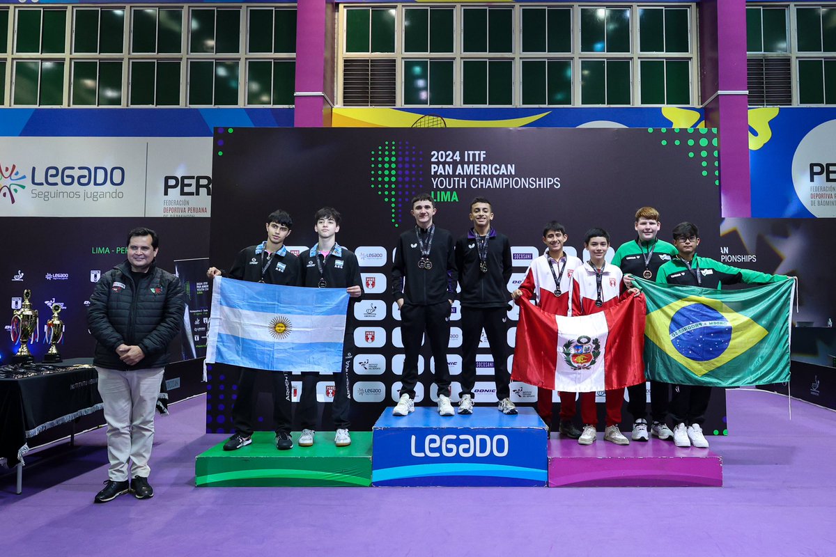 TenisdeMesaPeru's tweet photo. #PRENSAFDPTM #PanAmYouthLIMA2024 📹🌎🇵🇪🏓 

Con éxito culminó el Campeonato Panamericano Juvenil de Tenis de Mesa Lima 2024, importante evento continental organizado por la Federación Deportiva Peruana de Tenis de Mesa y la ITTF Americas y realizado del 31 de agosto al 7 de (+) https://t.co/X1B3ZtEGtU