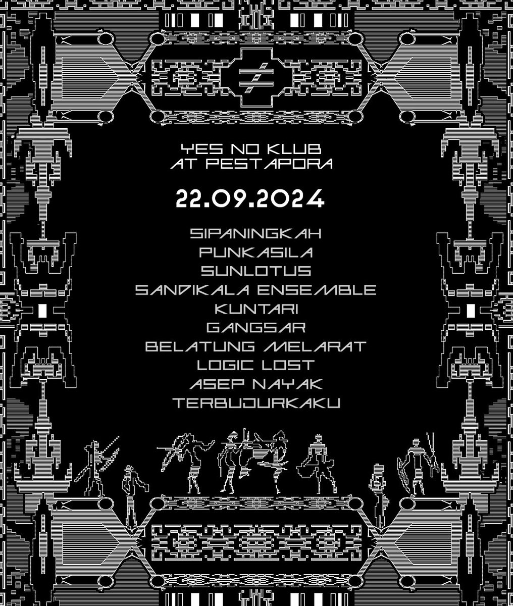 Listen to YNK x Pestapora Day 3 mixtape featuring Belatung Melarat, Punkasila, Sipaningkah, Sunlotus, Gangsar, Sandikala Ensemble, Kuntari, Logic Lost, Asep Nayak, and TerbujurKaku on on.soundcloud.com/oVUx1wJWWZEo8S… #YNKPESTAPORA