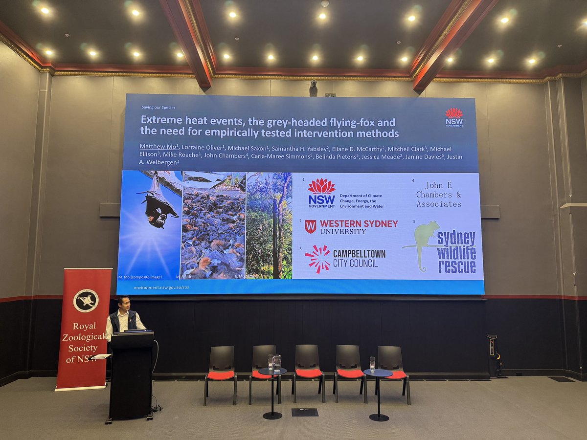 On Threatened Species Day this past Saturday at the #RZSNSWForum we had a pretty great turnout of ABS members in attendance and a whole section of talks dedicated to #bats!