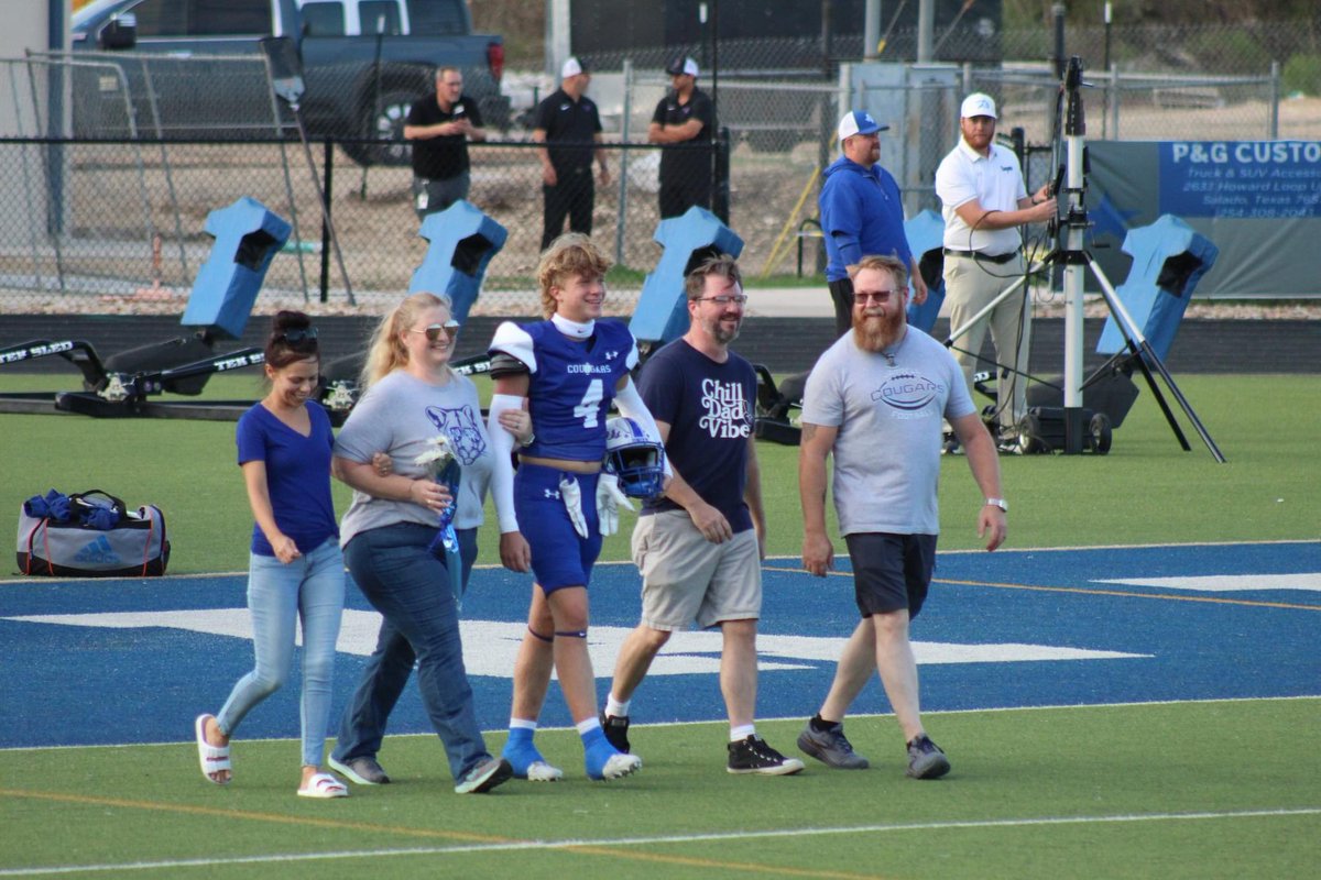 All for them, God bless the family. All that stepped up.