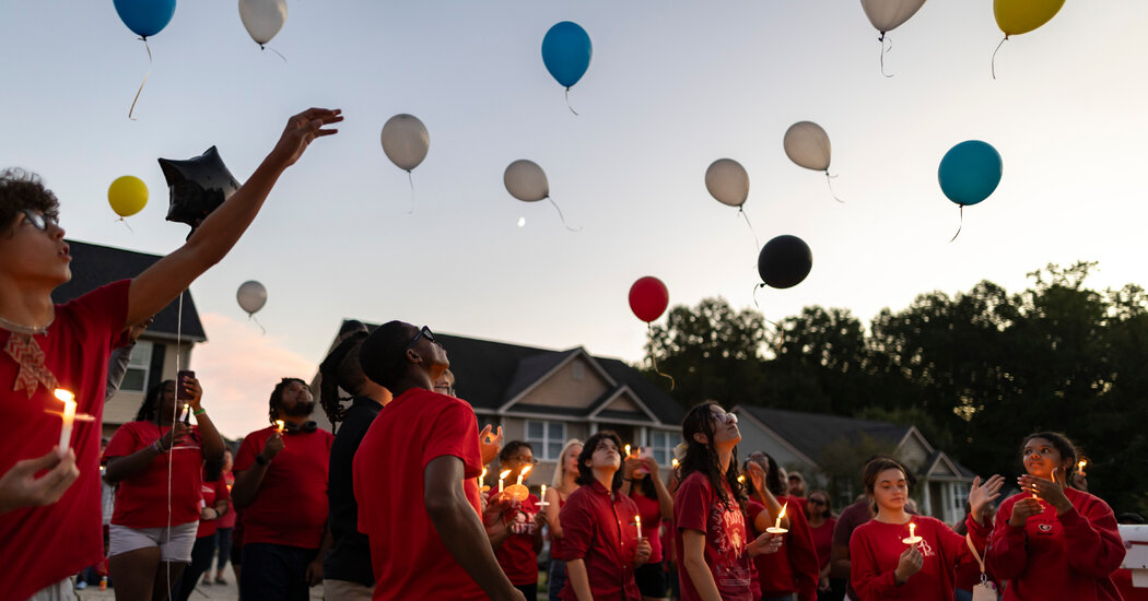 HiFikidsDotCom's tweet photo. After Georgia Shooting, a Grief-Stricken City Seeks Solace, and Answers https://t.co/dZcb6sWS1D https://t.co/mbfAQJaYDy