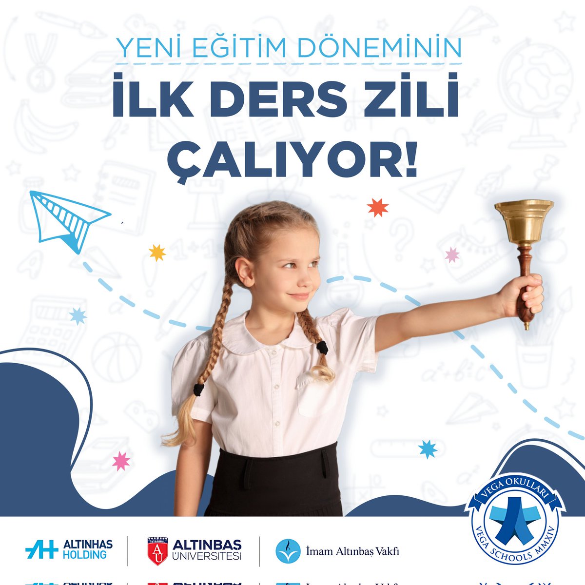 Yeni eğitim öğretim döneminin ilk ders zili çalıyor🔔
Tüm öğrencilerimize derslerinde başarılar dileriz.

#backtoschool
#GeleceğinLiderleri