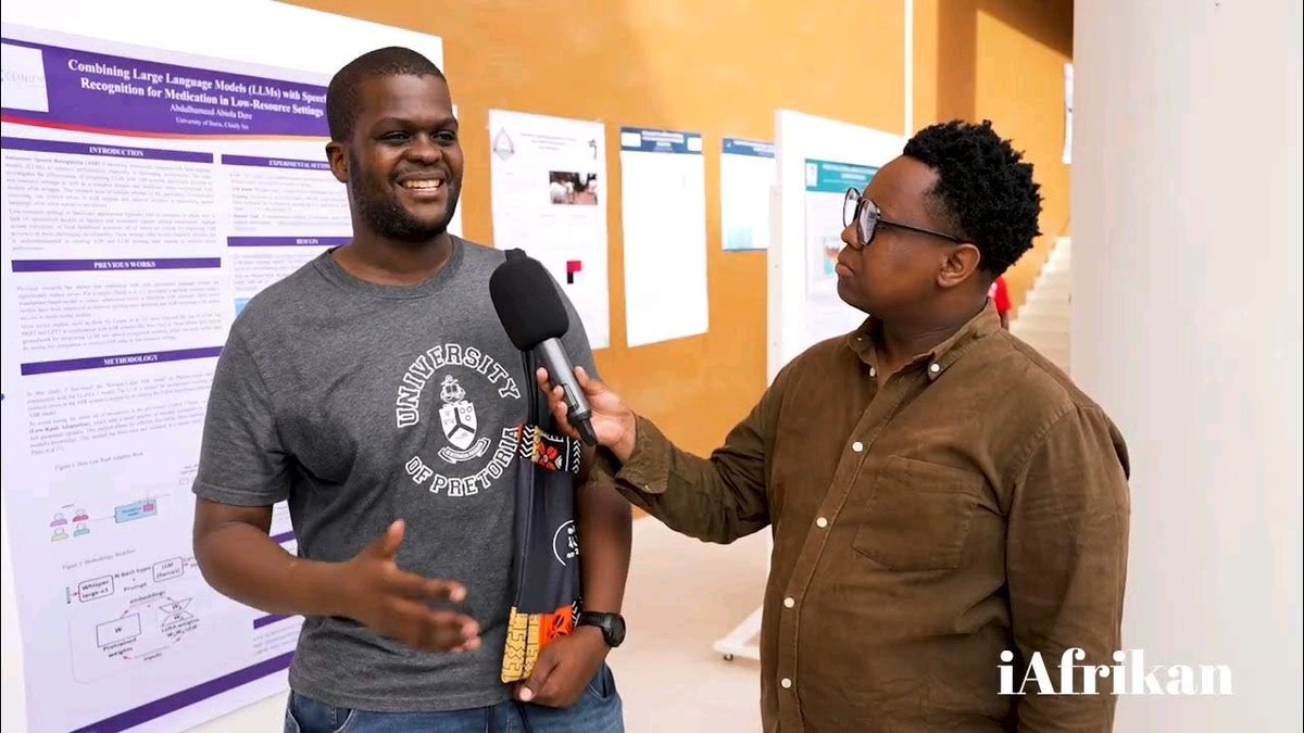 vukosi's tweet photo. Prof. Vukosi Marivate on Africa's contribution to the Global body of AI Knowledge https://t.co/pGOhgyeM6x

@DeepIndaba #DLIndaba2024 #DLI2024 https://t.co/IZorlmX7L0