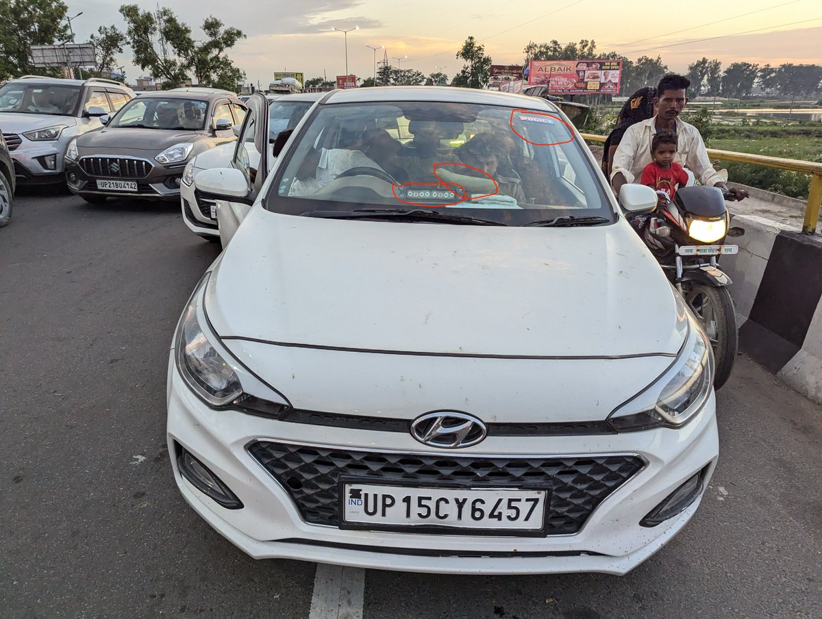 parmendratyagi's tweet photo. @Uppolice Police officials (MOH SALIM MALIK - https://t.co/CDAelcNaG8. # 162534229  and MOHD NOSHAD NOSHAD - https://t.co/CDAelcNaG8.#152511371) hit my bother car and threatened us when we tried to confront them. Didn't get any help from 112 
@myogioffice @igzonemrt https://t.co/xdzSGEfqJi