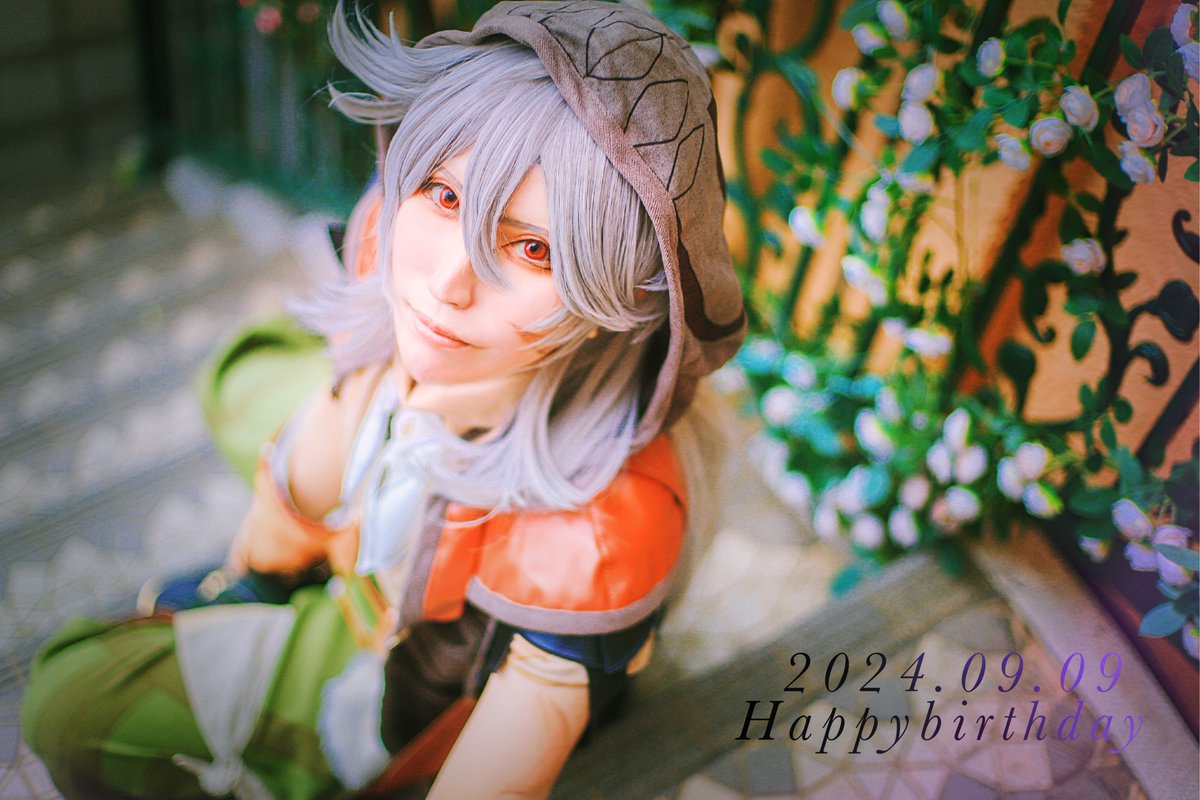 レザー(原神) 「cos/レザーくんおめでとう #レザー生誕祭2024 」|おじさんは原稿修羅場のイラスト