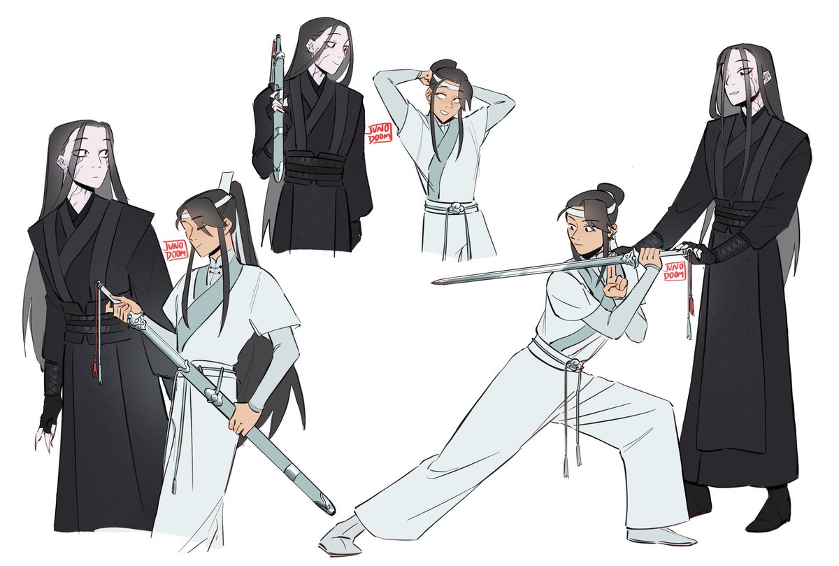 junodoom's tweet photo. #swordtember day 8: sun
#mdzs #WenNing #LanSizhui https://t.co/0kzs1fErEL