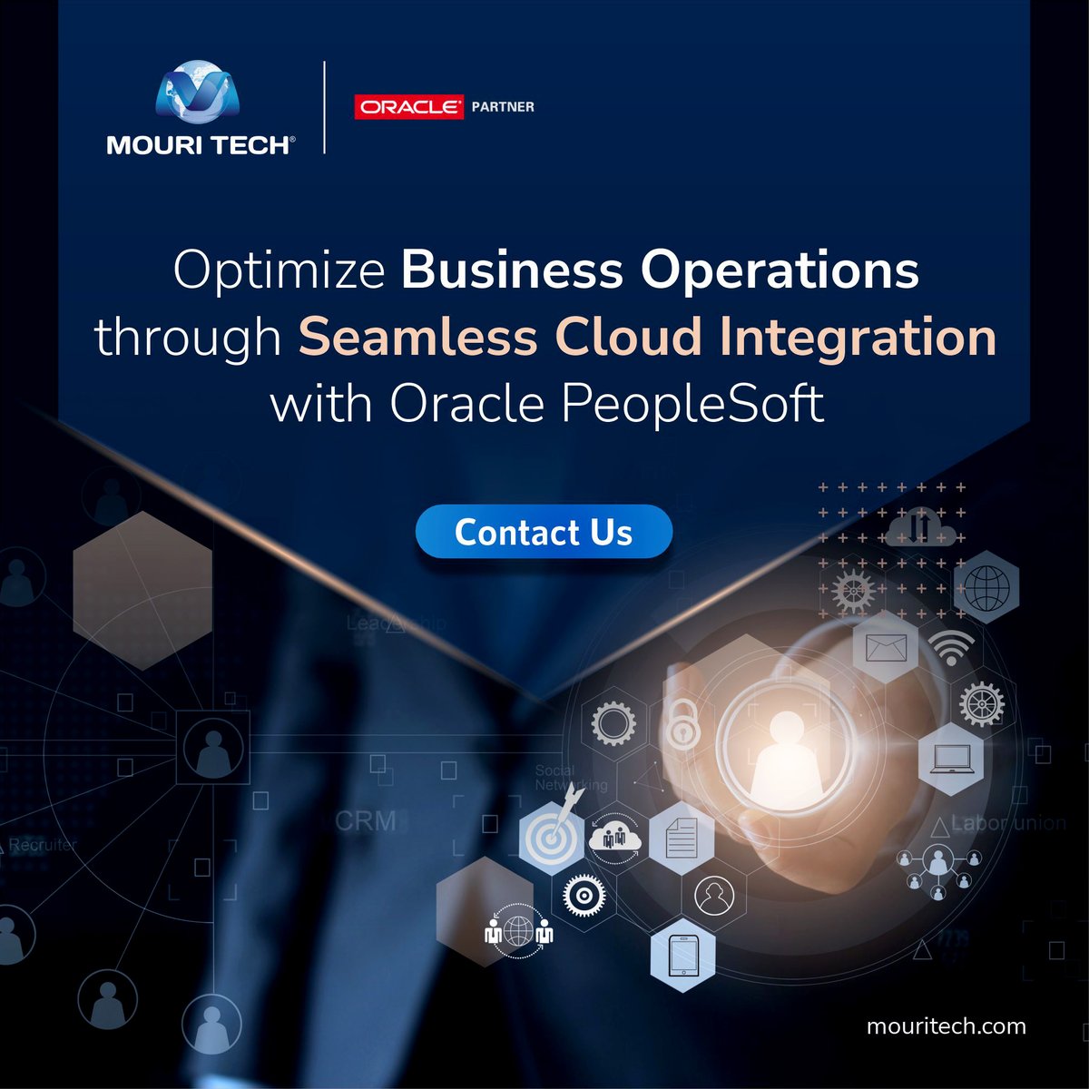 mouritech's tweet image. Drive business excellence with Oracle PeopleSoft from MOURI Tech. We offer end-to-end services - from implementation to OCI migration, ensuring your systems are optimized for peak performance.
bit.ly/oracle-peoples…
#MOURITech #OraclePeoplesoft