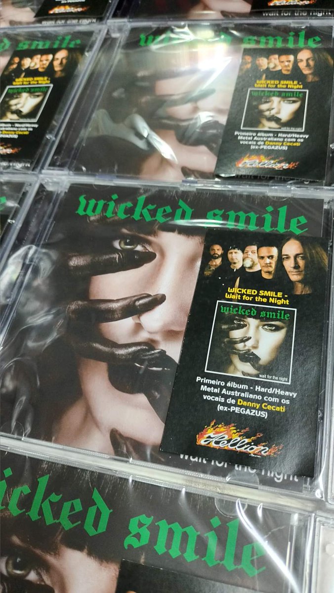 WICKED SMILE (band) (@wickedsmile6) on Twitter photo Wicked Smile sign with <a href="/hellionrecords/">Hellion Records</a> & release debut album Wait For The Night in South America. Get it here : hellion.com.br/site2/produtop… <a href="/HeadBangersLife/">HeadBangersLifeStyle</a> <a href="/heavymusicblog/">Heavy Metal</a> <a href="/HotMetalmag/">☠️Hot Metal☠️</a> <a href="/Metal_Forces/">Metal Forces</a> <a href="/TheRockpit_net/">TheRockpit.net</a> <a href="/HMResourc/">Heavy Metal Resource</a> <a href="/HMManiacs/">Heavy Metal Maniacs</a> #HardRock #HeavyMetal #HellionRecords Wicked Smile sign with <a href="/hellionrecords/">Hellion Records</a> & release debut album Wait For The Night in South America. Get it here : hellion.com.br/site2/produtop… <a href="/HeadBangersLife/">HeadBangersLifeStyle</a> <a href="/heavymusicblog/">Heavy Metal</a> <a href="/HotMetalmag/">☠️Hot Metal☠️</a> <a href="/Metal_Forces/">Metal Forces</a> <a href="/TheRockpit_net/">TheRockpit.net</a> <a href="/HMResourc/">Heavy Metal Resource</a> <a href="/HMManiacs/">Heavy Metal Maniacs</a> #HardRock #HeavyMetal #HellionRecords