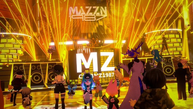 Mazzn1987_TRPG's tweet photo. 私が運営してます　#ClubMZ1987 の市販版である　#Club4D 、最近かなり4Dベースの改造ワールドでイベントが開かれてるのを観測していてニコニコしている https://t.co/3pAJmtWoaY