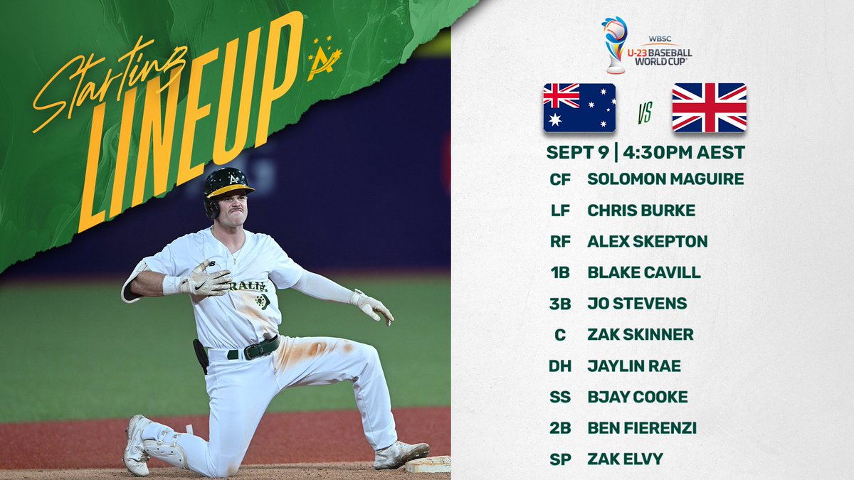 Team Australia ⚾️ tweet media