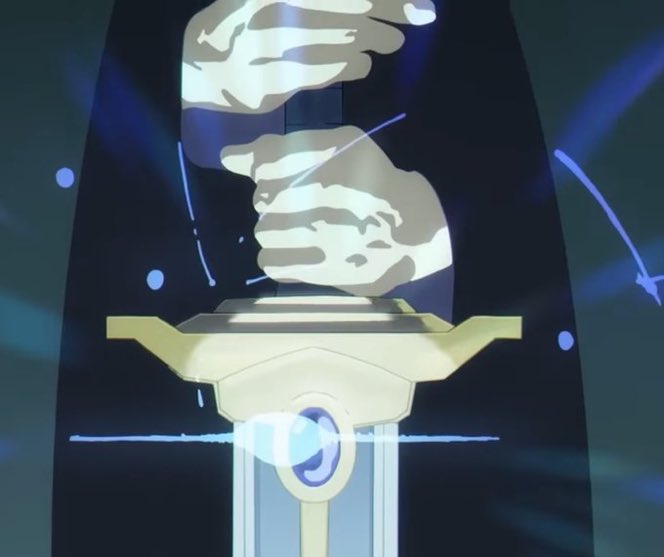 _root_beer's tweet image. この剣を抜くのはシュタルクか、シュタルクとフェルンの子供達と妄想しながら次期を待つアニメ勢の私。

#フリーレン