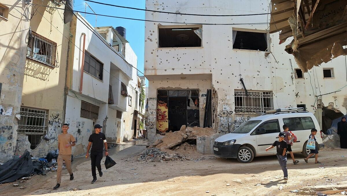 La vie reprend dans les décombres de Jénine, trois jours après la plus vaste opération d'Israël en #Cisjordanie. ➡️ l.franceinter.fr/gaL