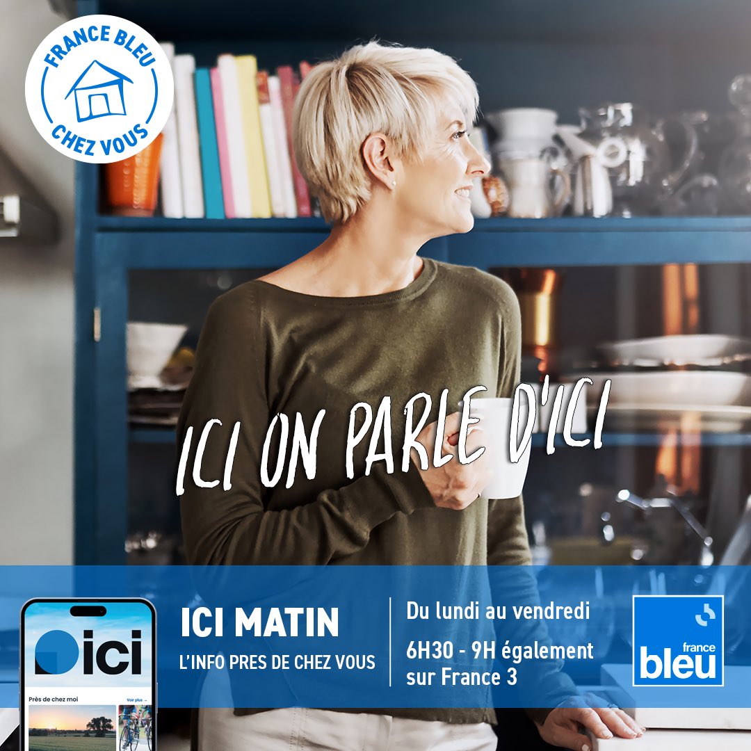 :
📻🎙️📺
Ce lundi 9 septembre, nos 36 matinales communes ICI MATIN ont fait leur rentrée sur France 3, dès 6h30 !
De la #proximité plus que jamais, du #service et un maximum d'info locale dans la bonne humeur.