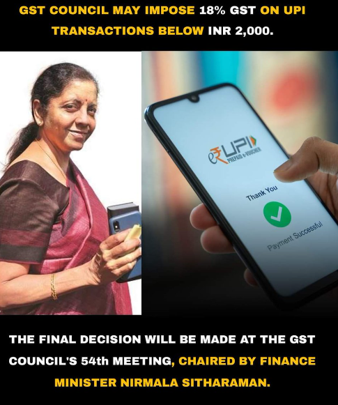 Kavitastocks's tweet photo. Now the government want us to pay 18% GST on a transaction upto Rs 2000 , which means now if we buy vegetable of Rs 100 , we need to pay Rs 18 as GST , so total amount comes to be 118 😳 .
What all more taxes are left now ?
#GSTMeeting #taxes
https://t.co/1Zl0boFx0E https://t.co/Vsql6eX1Q5